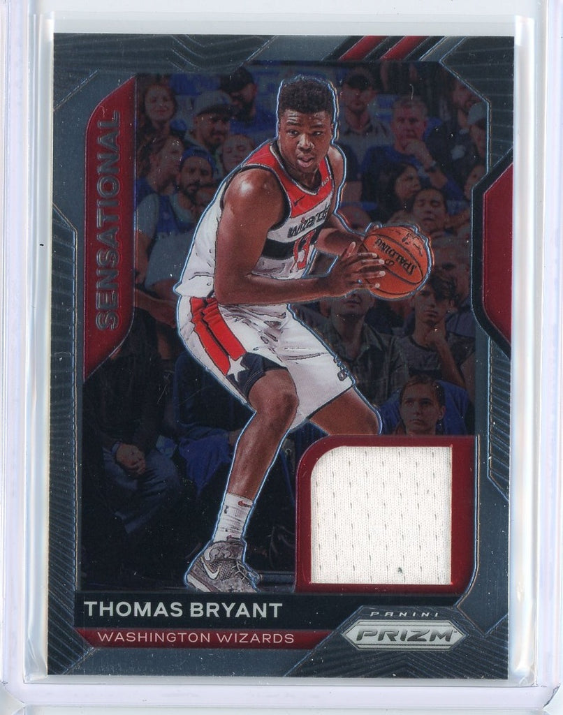 2020-21 Panini Prizm Basketball Thomas Bryant Sensational Patch Card #SS-TBR