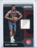 2019-20 Panini Prizm Basketball Bruno Fernando Sensational Patch Card #SS-BFO