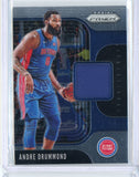 2019-20 Panini Prizm Basketball Andre Drummond Sensational Patch Card #SS-ADR