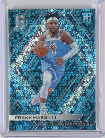 2017-18 Panini Spectra Basketball Frank Mason II Silver Disco RC Card #84 /99