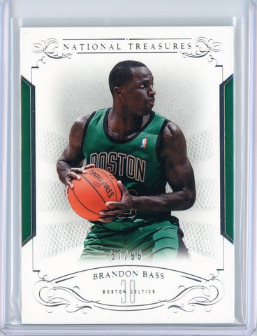 2013-14 Panini National Treasures Brandon Bass Card #12 /99