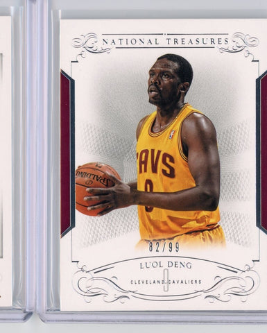 2013-14 Panini National Treasures Luol Deng Card #34 /99