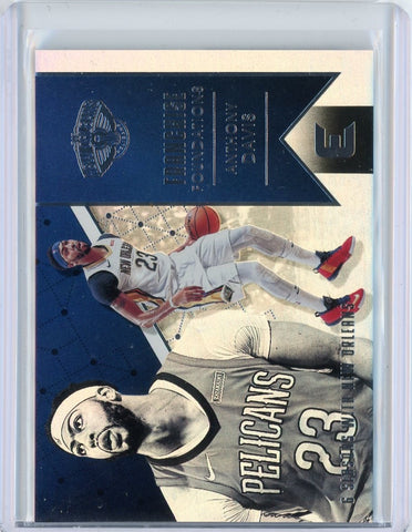 2017-18 Panini Essentials Basketball Anthony Davis Franchise Foundations Card #FF-13