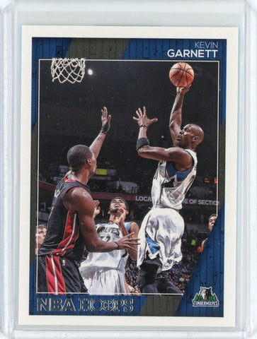 2016-17 Panini NBA Hoops Basketball Kevin Garnett Card #139