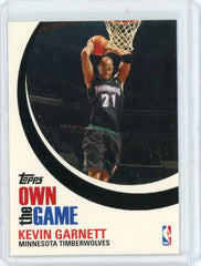 2007-08 Topps Basketball Kevin Garnett Own the Game Card #OTG4