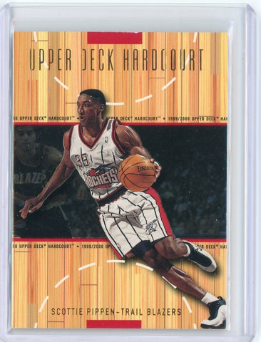 1999-00 Upper Deck Hardcourt Basketball Scottie Pippen Card #20