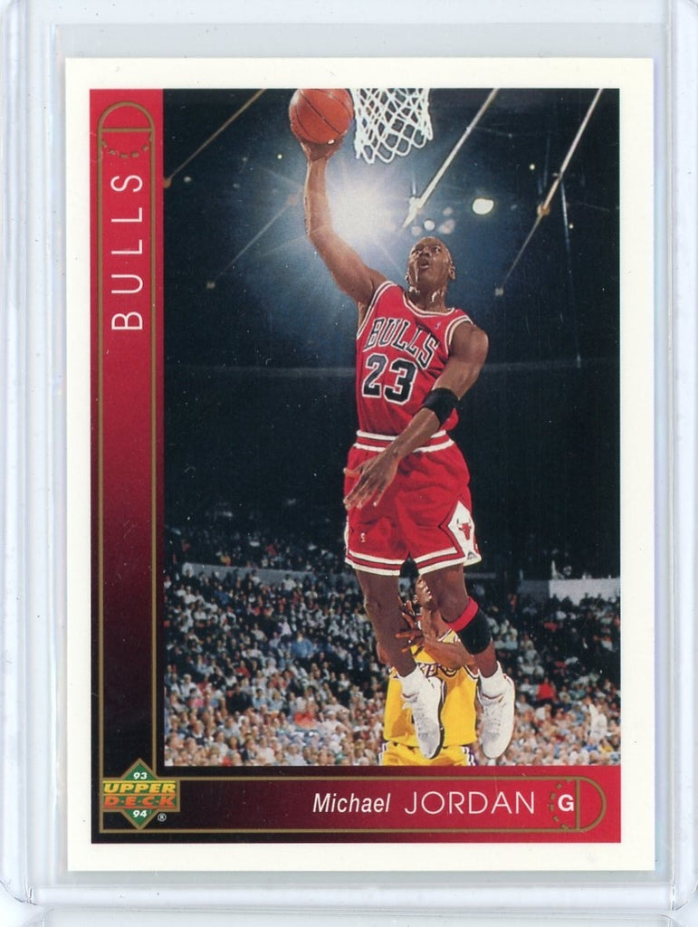 1993-94 Upper Deck Basketball Michael Jordan Card #23