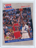 1993-94 Upper Deck Basketball Michael Jordan NBA Playoffs Highlights Card #187