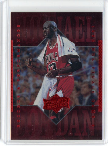 1999-00 Upper Deck Athlete of the Century Michael Jordan Card #50