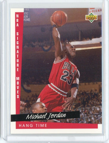 1993-94 Upper Deck Basketball Michael Jordan Hang Time Card #237