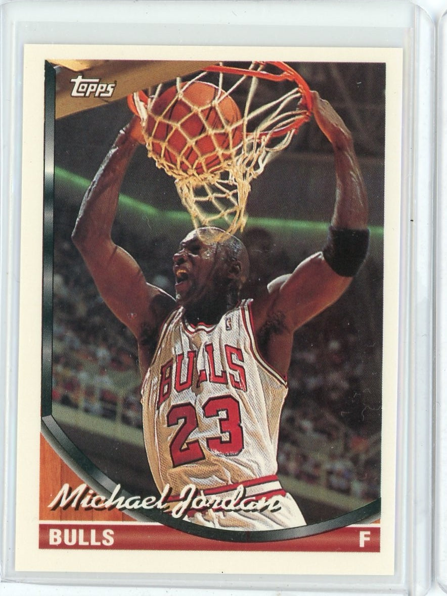 1993-94 Topps Basketball Michael Jordan Card #23