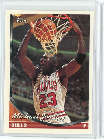 1993-94 Topps Basketball Michael Jordan Card #23