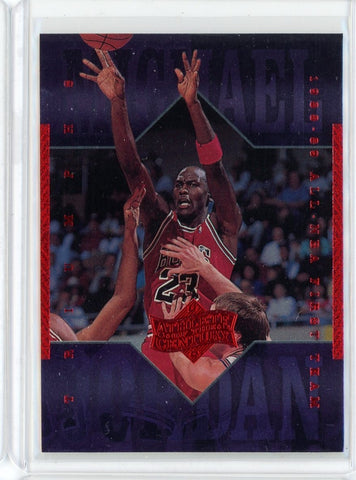 1999-00 Upper Deck Athlete of the Century Michael Jordan Card #75