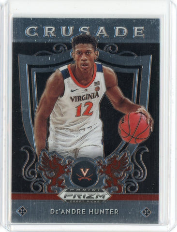 2019-20 Panini Prizm Draft Picks Basketball D'Andre Hunter Crusade Card #78