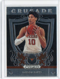 2019-20 Panini Prizm Draft Picks Basketball Jaxson Hayes Crusade Card #89