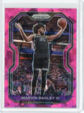 2020-21 Panini Prizm Basketball Marvin Bagley III Pink Cracked Ice Prizm Card #172