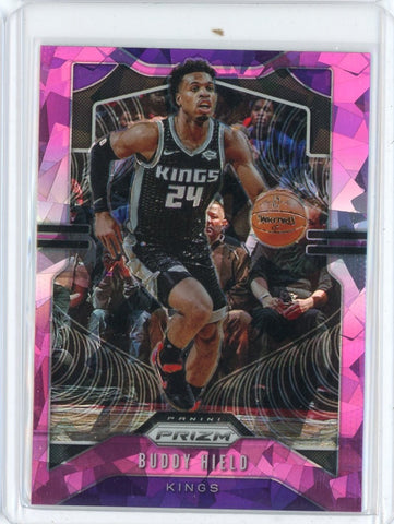 2019-20 Panini Prizm Basketball Buddy Heild Pink Cracked Ice Prizm Card #127