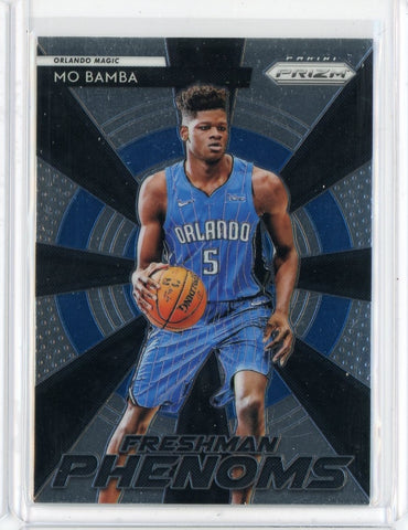 2018-19 Panini Prizm Basketball Mo Bamba Freshman Phenoms Card #20