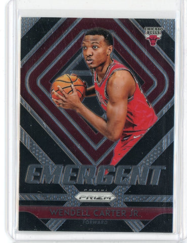 2018-19 Panini Prizm Basketball Wenell Carter Jr Emergent Card #7