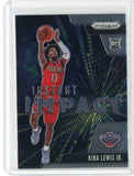 2020-21 Panini Prizm Basketball Kira Lewis Jr Instant Impact Card #19.