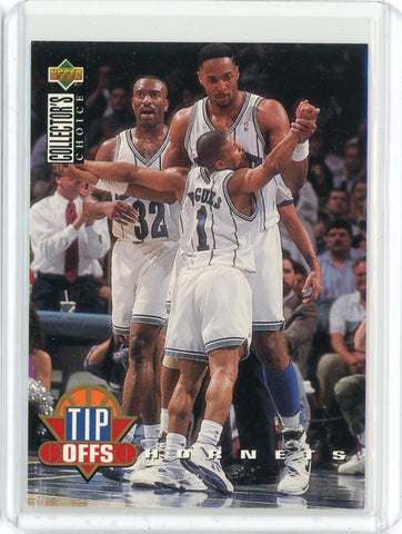 1994-95 Upper Deck Basketball Hornets Tip Offs Card #168