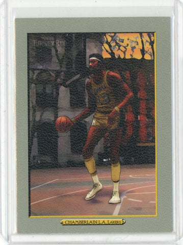 2008-09 Topps Turkey Basketball Wilt Chamerlain Lakers Card #230