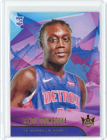 2019-20 Panini Court Kings Basketball Sekou Doumbouya Level 1 Card #80