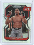 2021 Panini Prizm UFC Johnny Walker Silver Prizm Card #15