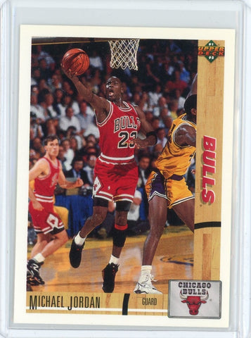 1991-92 Upper Deck Basketball Michael Jordan Card #44