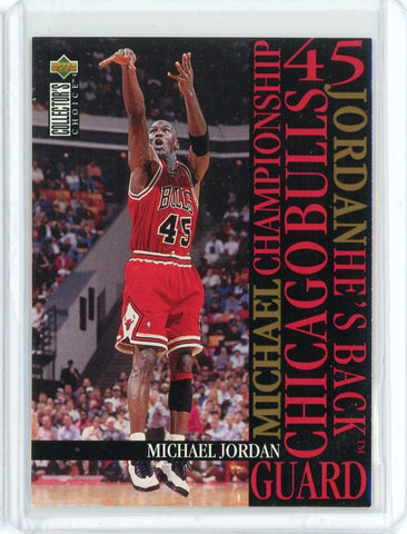 1995-96 Upper Deck Collector's Choice Michael Jordan Card #M2