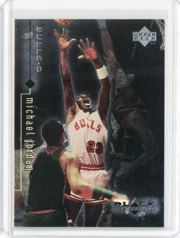 1999-00 Upper Deck Black Diamond Basketball Michael Jordan Card #2