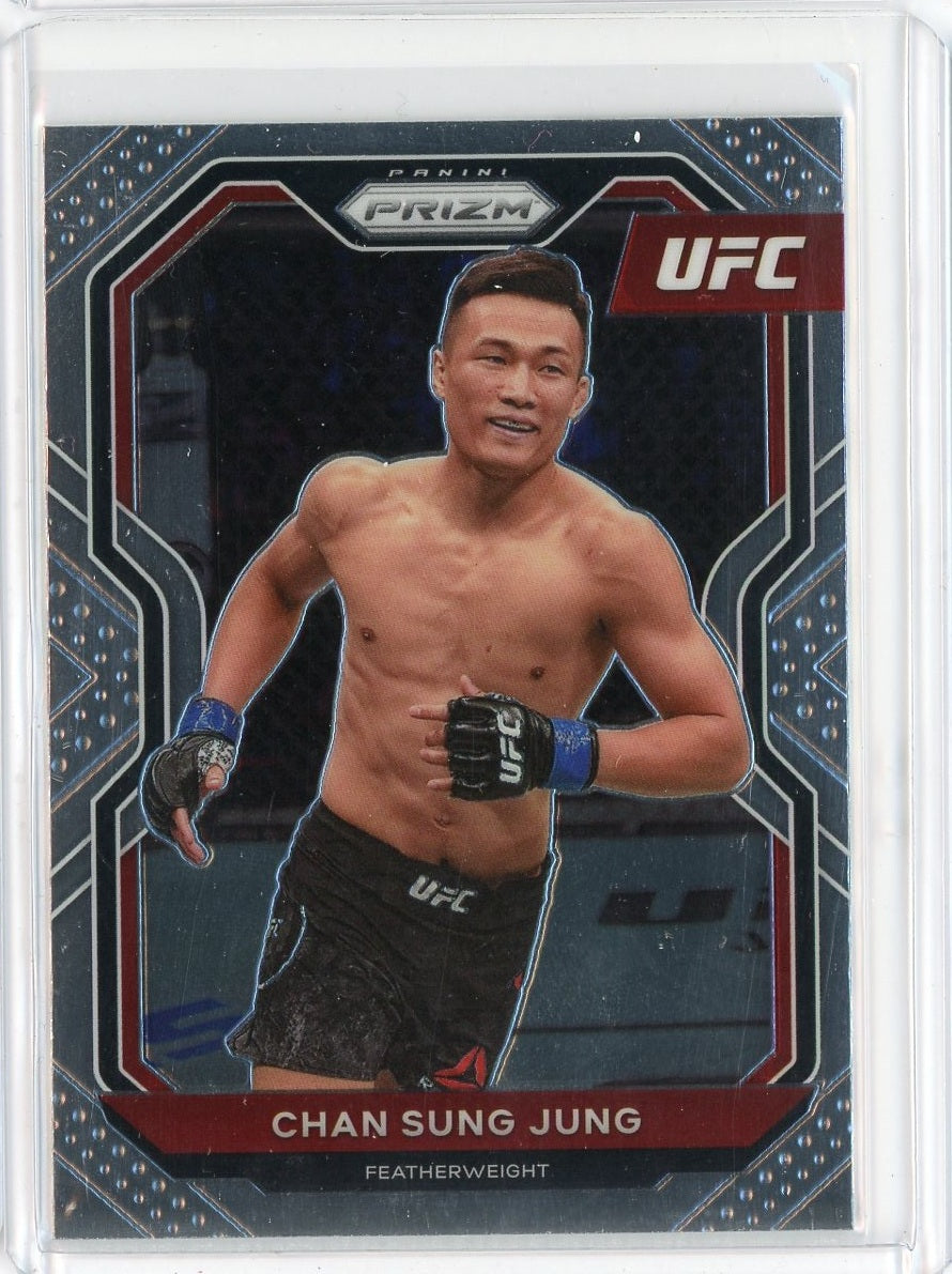 2021 Panini Prizm UFC Chan Sung Jung Card #78