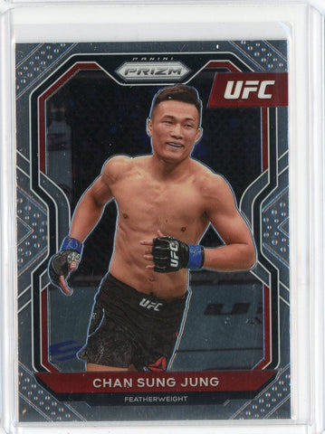 2021 Panini Prizm UFC Chan Sung Jung Card #78