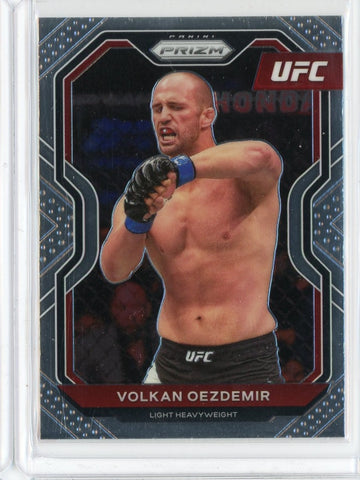 2021 Panini Prizm UFC Volkan Oezdemir Card #63