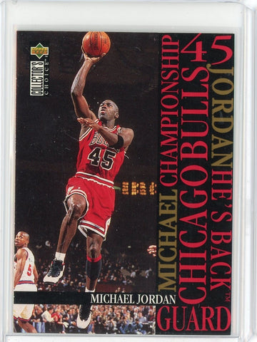 1995-96 Upper Deck Collector's Choice Basketball Michael Jordan Card #M3