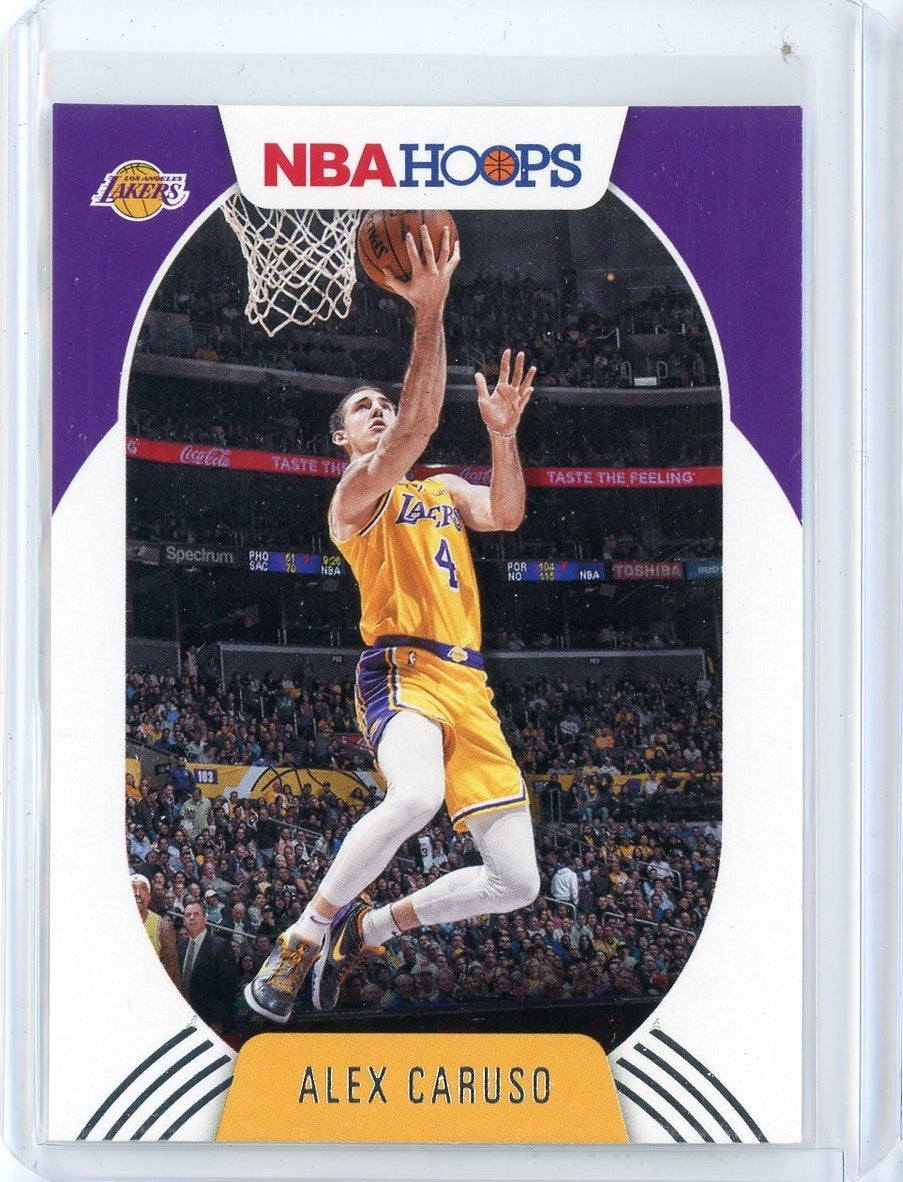 2020-21 Panini NBA Hoops Basketball Alex Caruso Card #186