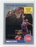 1990-91 NBA Hoops Baksetball Dennis Rodman Card #109