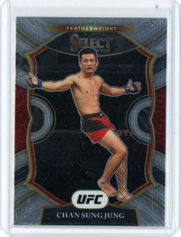 2021 Panini Prizm Select UFC Chan Sung Jung Concourse Level Card #58
