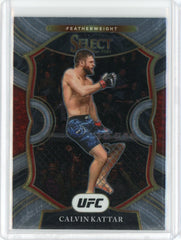 2021 Panini Prizm Select UFC Calvin Kattar Concourse Level Card #38