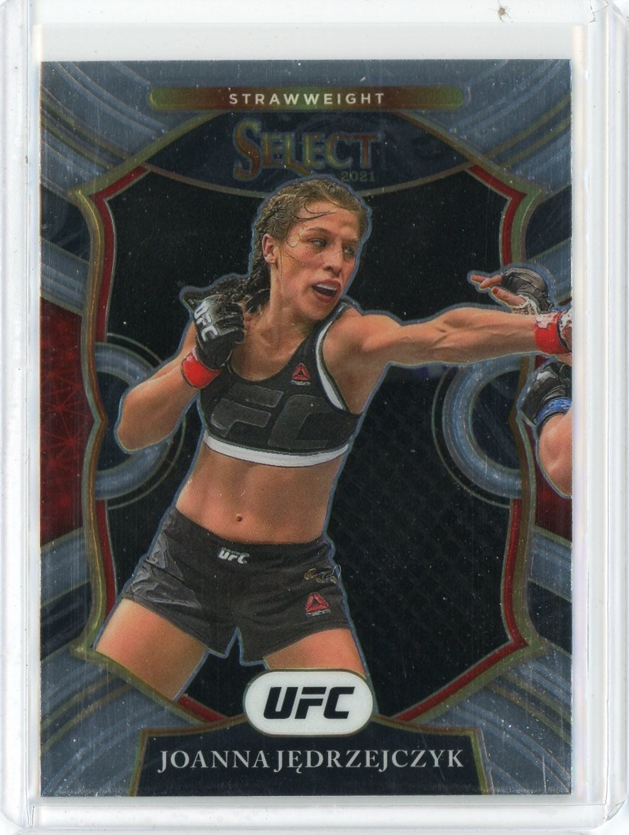 2021 Panini Prizm Select UFC Joanna Jedrzejczyk Concourse Level Card #45