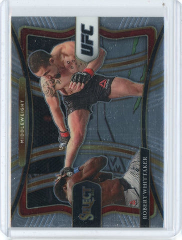 2021 Panini Prizm Select UFC Robert Whittaker Concourse Level Card #107