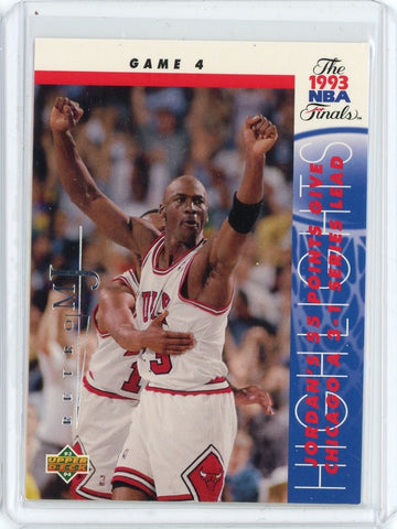 1998-99 Upper Deck Basketball Michael Jordan NBA Playoffs Retro MJ Card #53