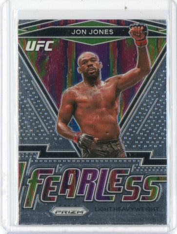 2021 Panini Prizm UFC Jon Jones Fearless Card #25