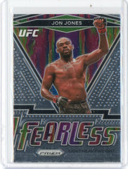 2021 Panini Prizm UFC Jon Jones Fearless Card #25