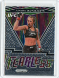 2021 Panini Prizm UFC Joanna Jedrzejcyk Fearless Card #5