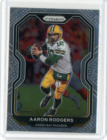 2020 Panini Prizm NFL Aaron Rodgers Card #206