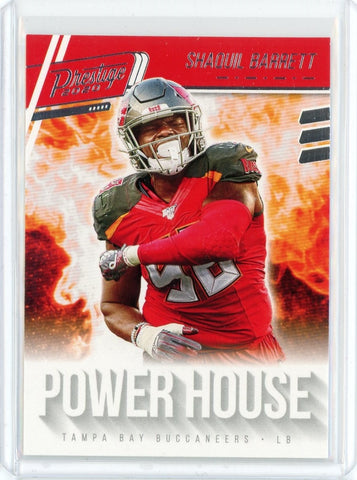 2020 Panini Prestige NFL Shaquil Barrett Powerhouse Card #PH-SB