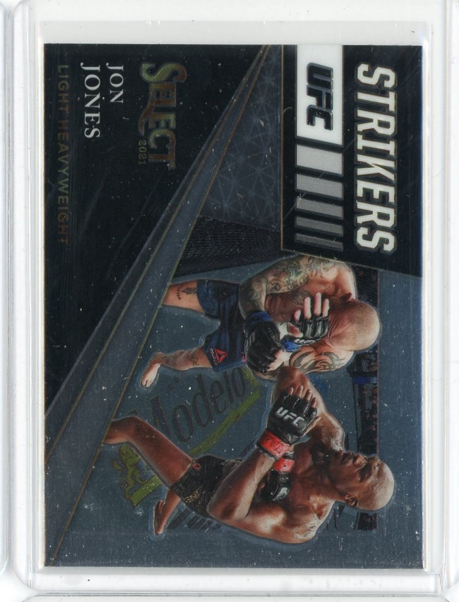 2021 Panini Select UFC Jon Jones Strikers Card #4