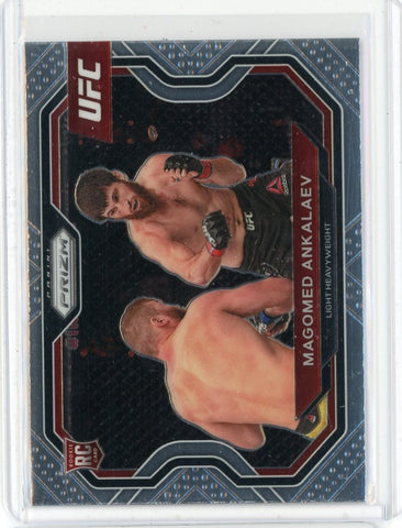 2021 Panini Prizm UFC Magomed Ankalaev RC Card #123