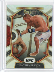 2021 Panini Select UFC Dan Henderson Concourse Silver Prizm Card #80